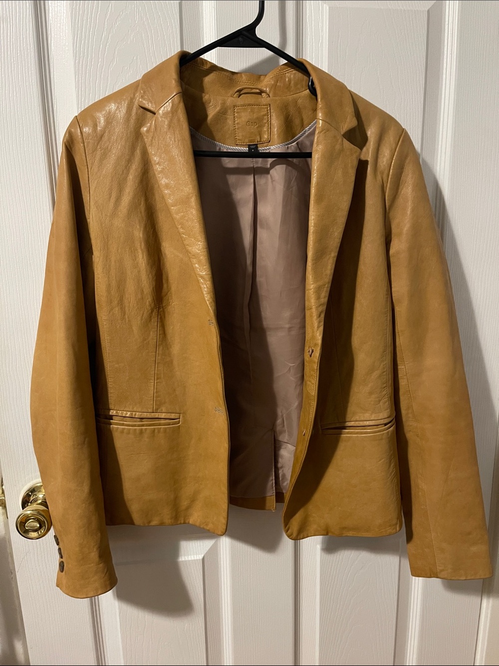 Gap Leather Blazer